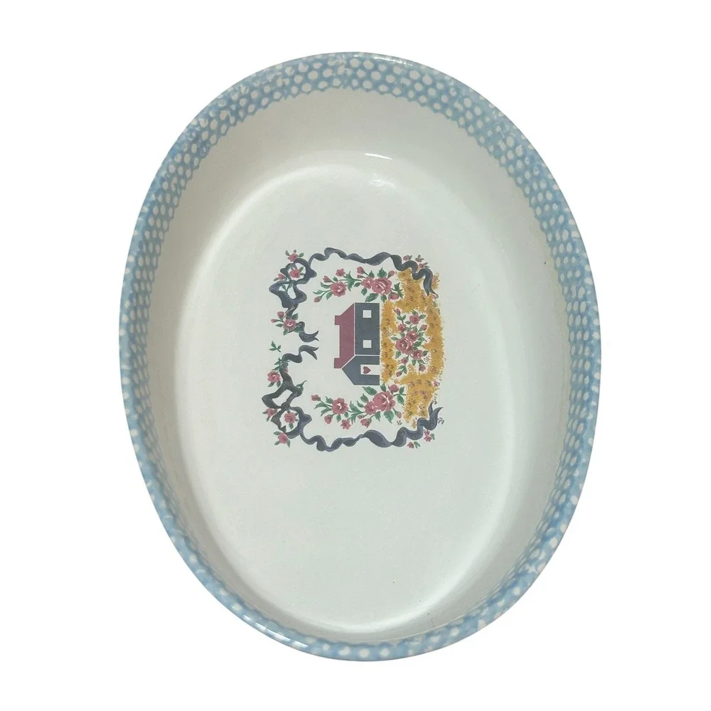 Teamson 1995 Stoneware 11 inch baking/serving dish - Pre-owned